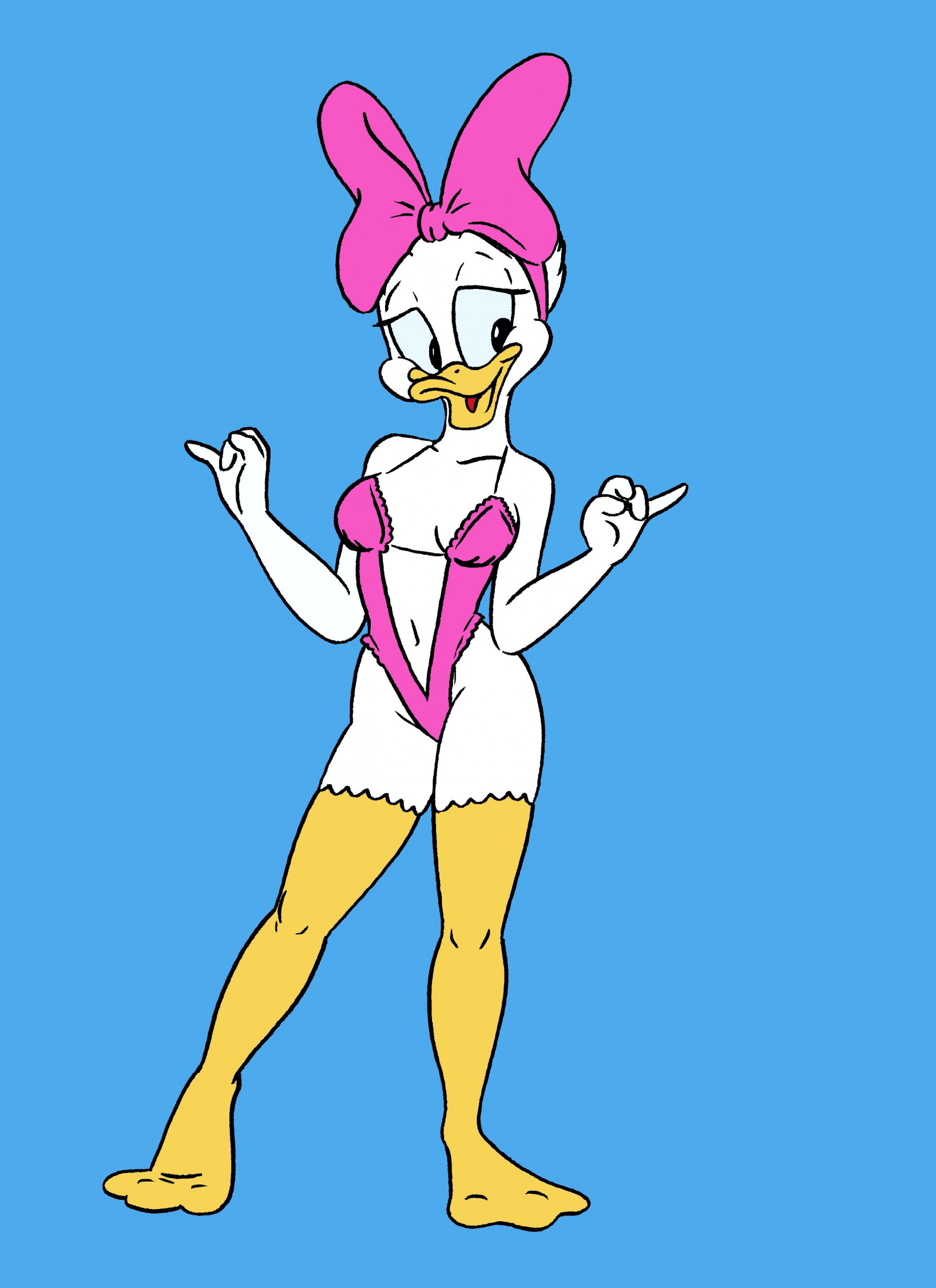 Daisy Duck and the Honey Tree by don234a -- Fur Affinity [dot] net