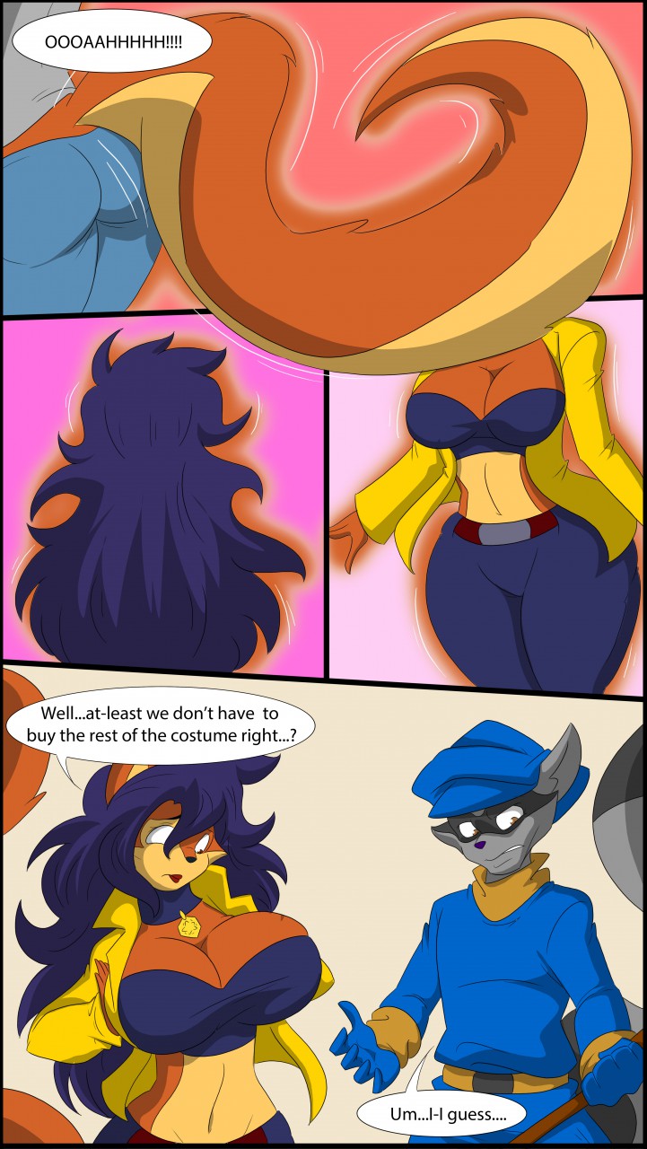 Sly & Carmelita TF/TG 4 by rocker234 -- Fur Affinity [dot] net