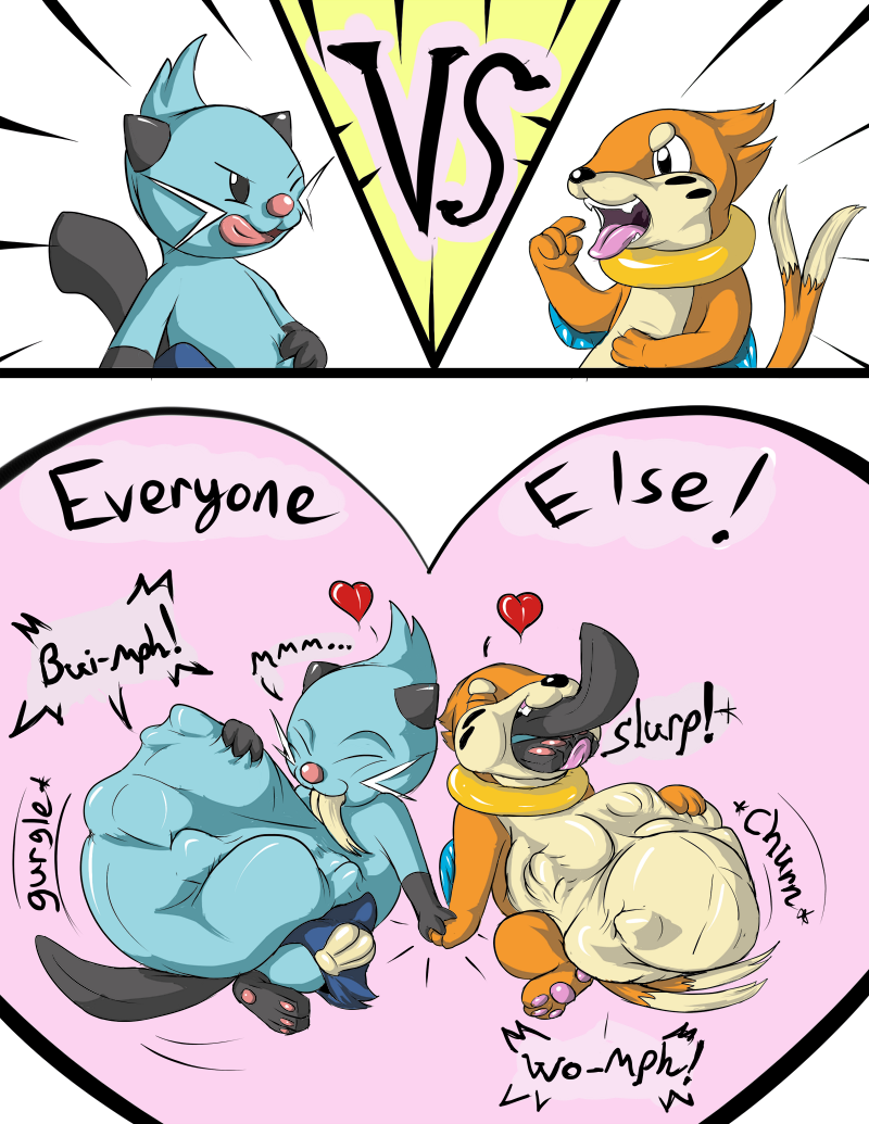 Pokemon Vore Battle Dewott Vs Buizel Wait A By Roco Fur Affinity Dot Net