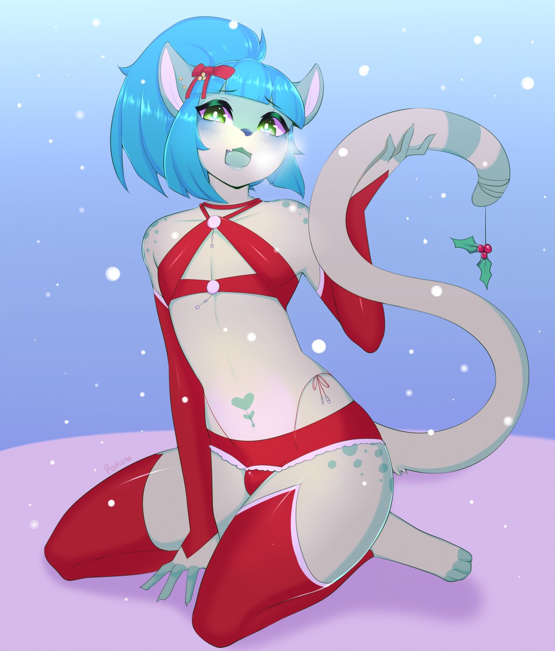 ❄ Merry Christmas! ❄ by RokuMaki -- Fur Affinity dot net