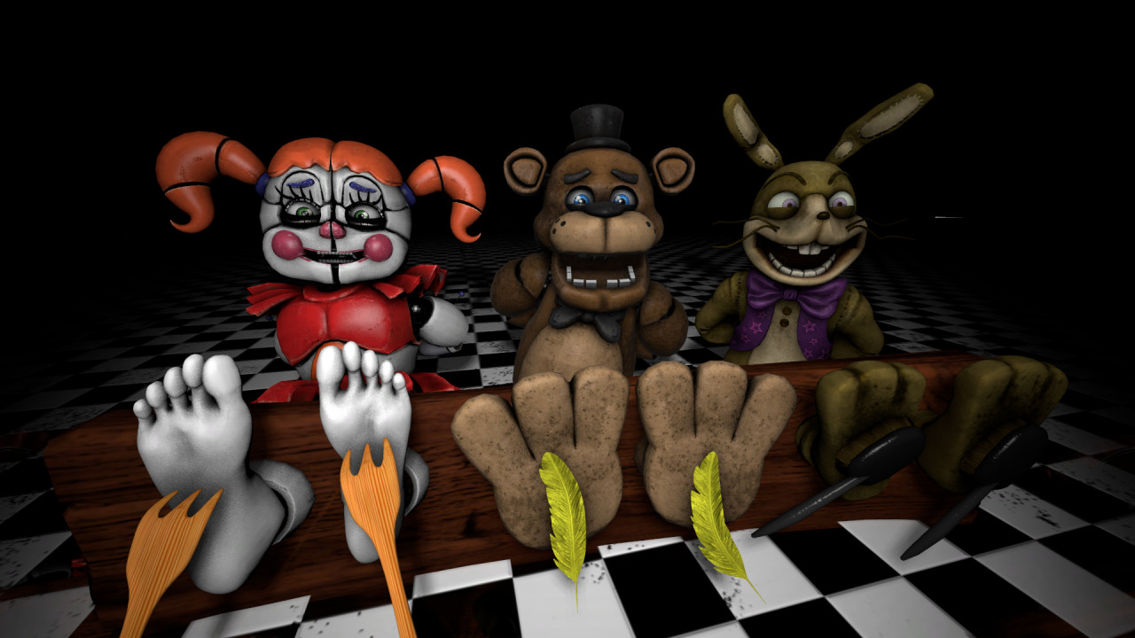 ALL FNAF CHARACTERS TICKLED 5 by ROLEXROCHE -- Fur Affinity [dot] net