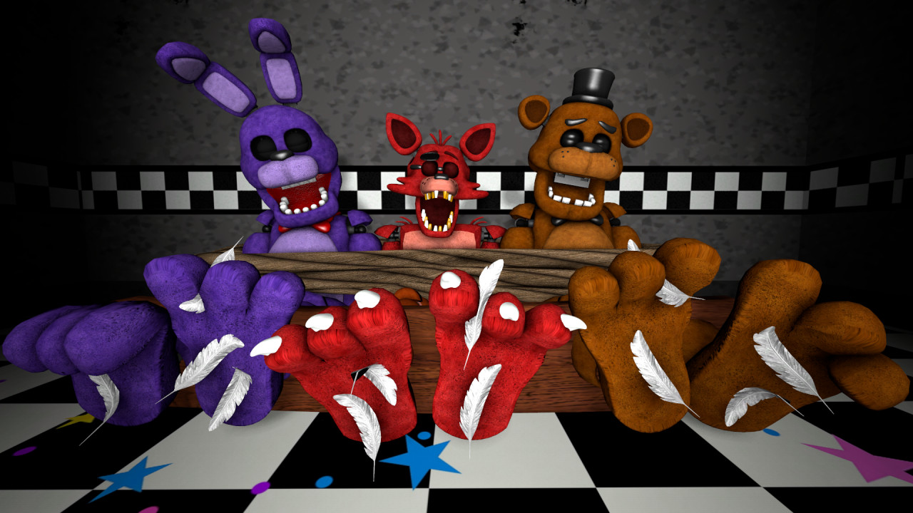 ALL FNAF CHARACTERS TICKLED 5 by ROLEXROCHE -- Fur Affinity [dot] net