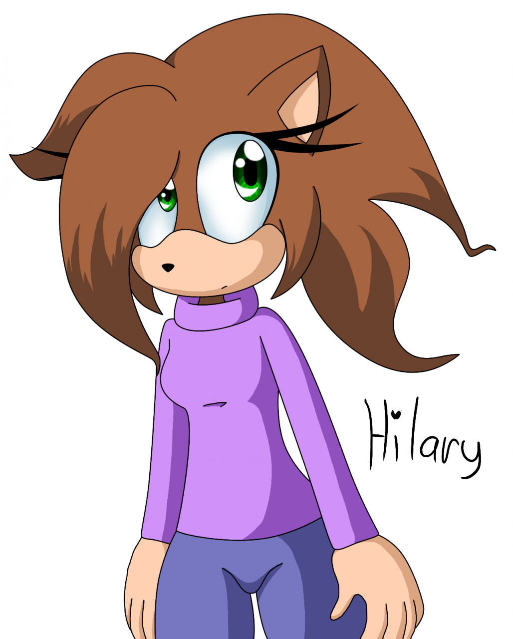 Hilary The Hedgehog by RoninHunt0987 -- Fur Affinity [dot] net