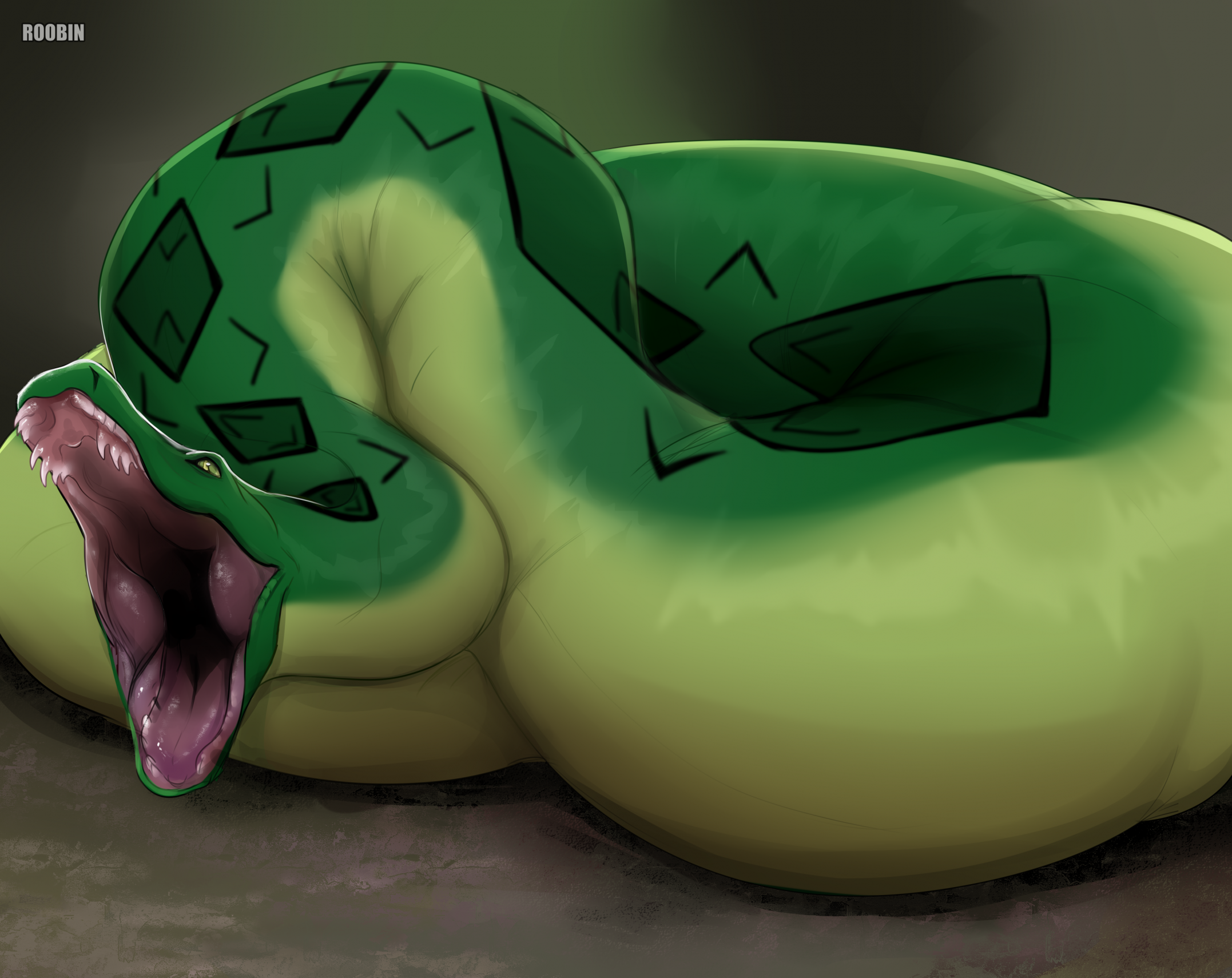 Anaconda vore