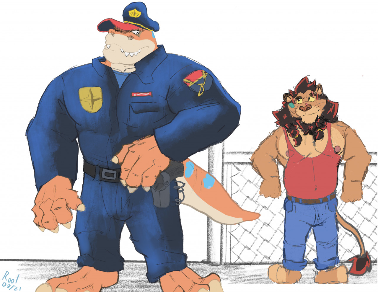 Police Horny