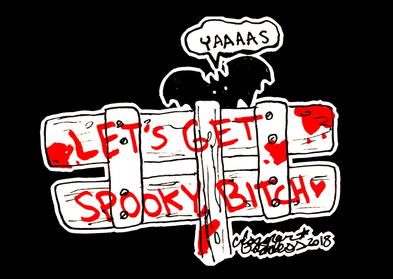 Let's go Gamers — Spooky doodle for spooky season babeyyyyyy Feat.