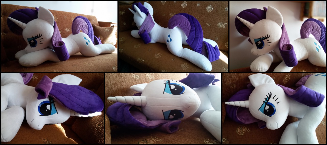 mlp life size plush