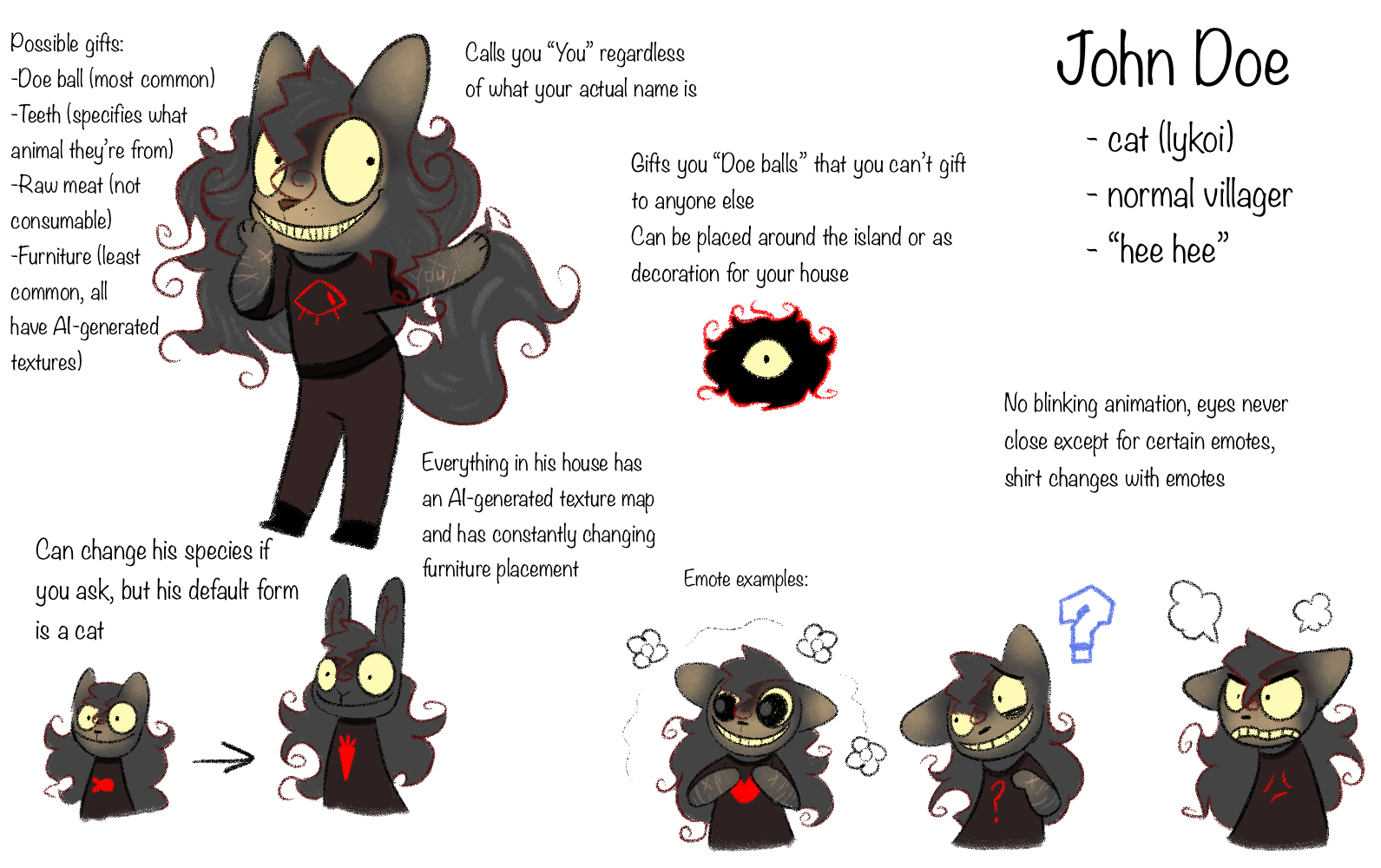 John Doe as an AC Villager by RosyMapleMothball -- Fur Affinity [dot] net