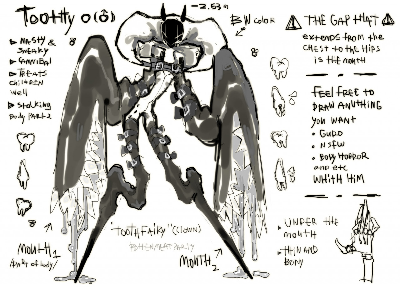 BDSM clown. by RottenMeatParty -- Fur Affinity [dot] net