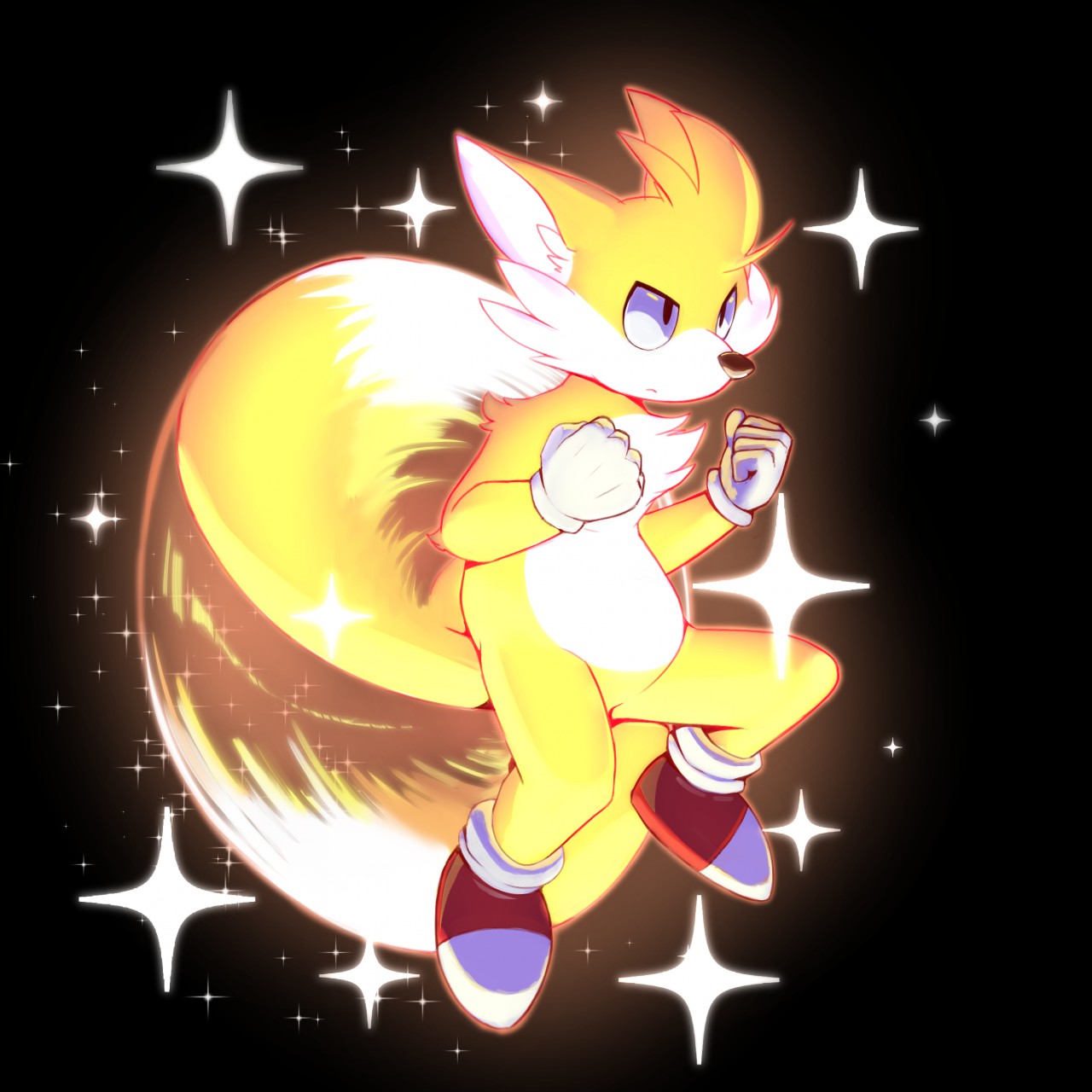 Super tails - Hyper Tails Fan Art (21510595) - Fanpop