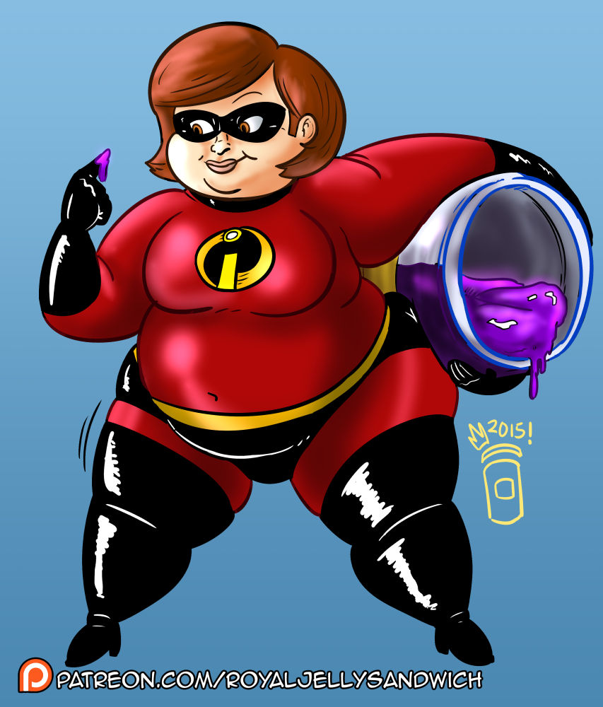 Elastigirl weight gain