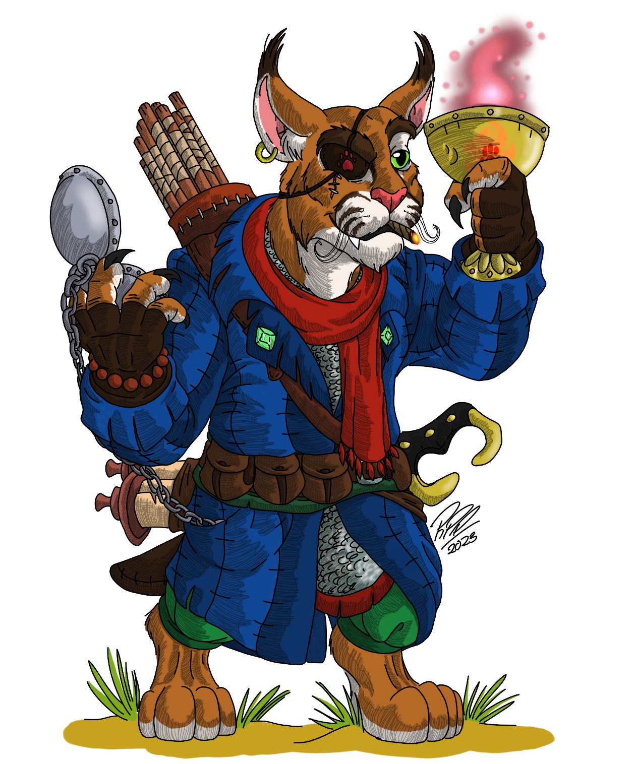 PATHFINDERS - Amurrun Thaumaturge by RPerboni -- Fur Affinity [dot] net