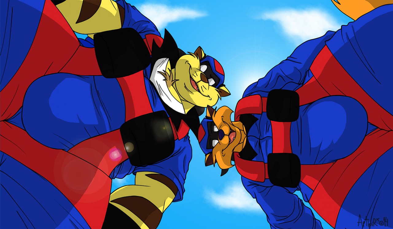 Commission: Are you OK? (swat kats version). 