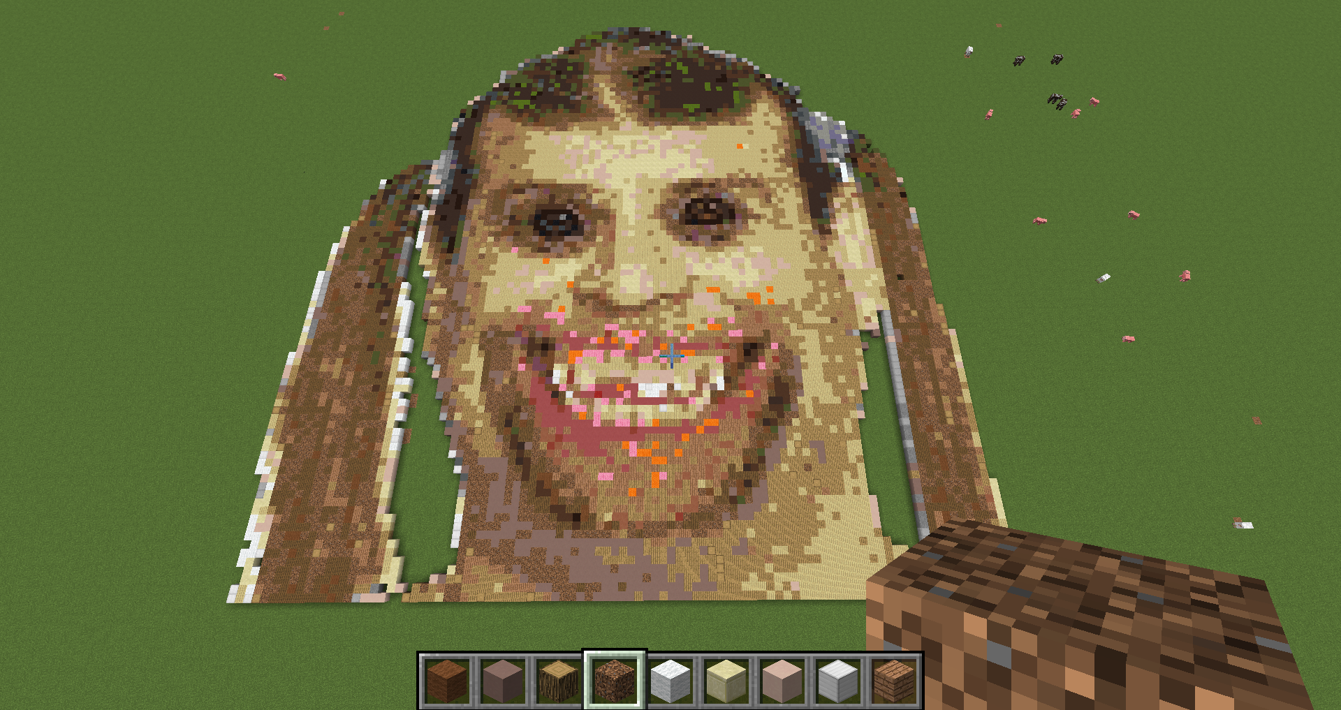 Pixel art minecraft