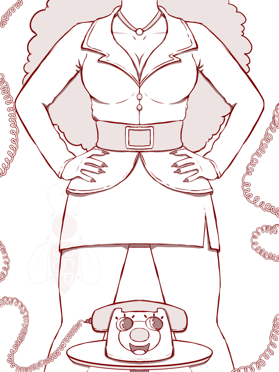 W.I.P Ms. Bellum PowerPuff Girls by Rubee_The_Bunbee -- Fur Affinity [dot]  net