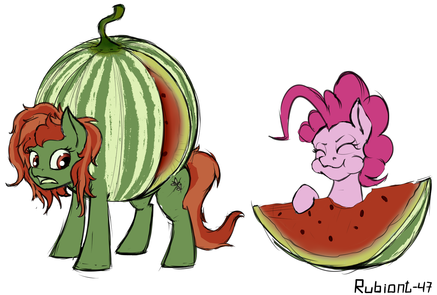 Watermelon Withania has been tasted by Rubiont -- Fur Affinity [dot] net