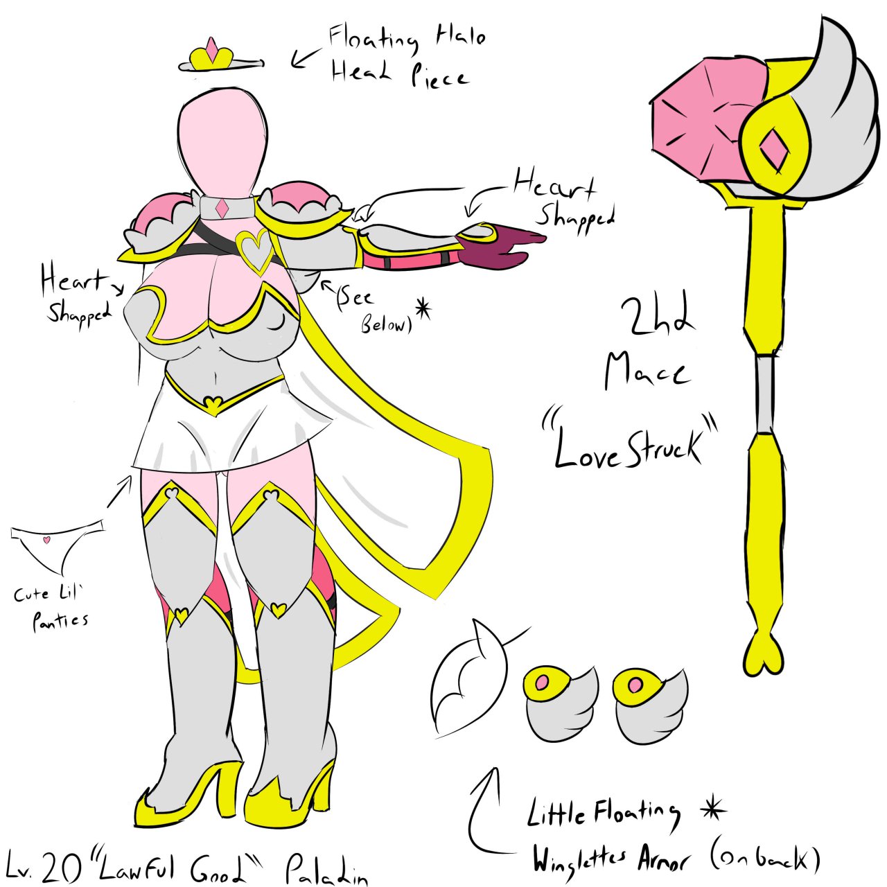 Paladin Ruby ~ Outfit Sheet by RubyLuvCow -- Fur Affinity [dot] net