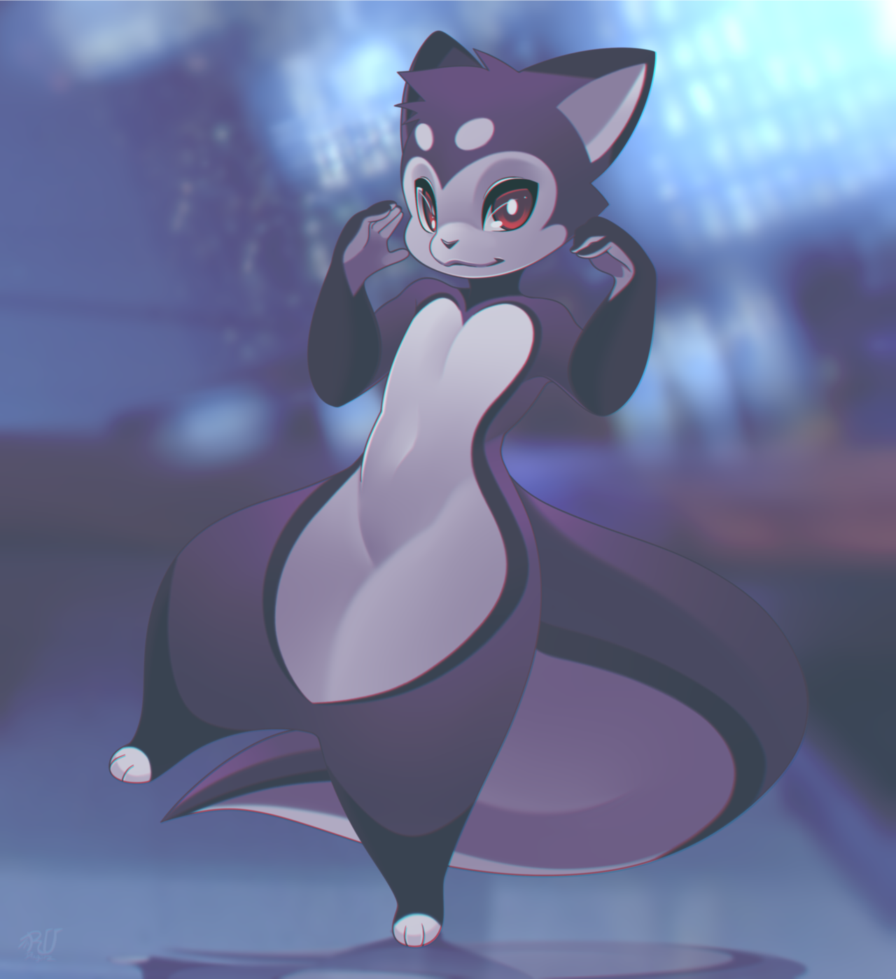 Sad Cat Dance by lumineko -- Fur Affinity [dot] net