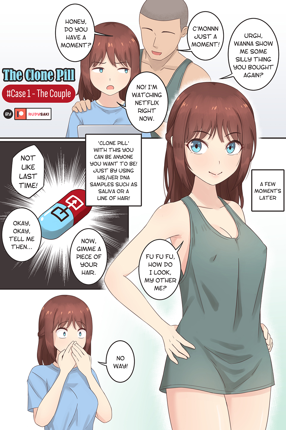 The Clone Pill Case.1 - The Couple P1 by rudysaki -- Fur Affinity [dot] net