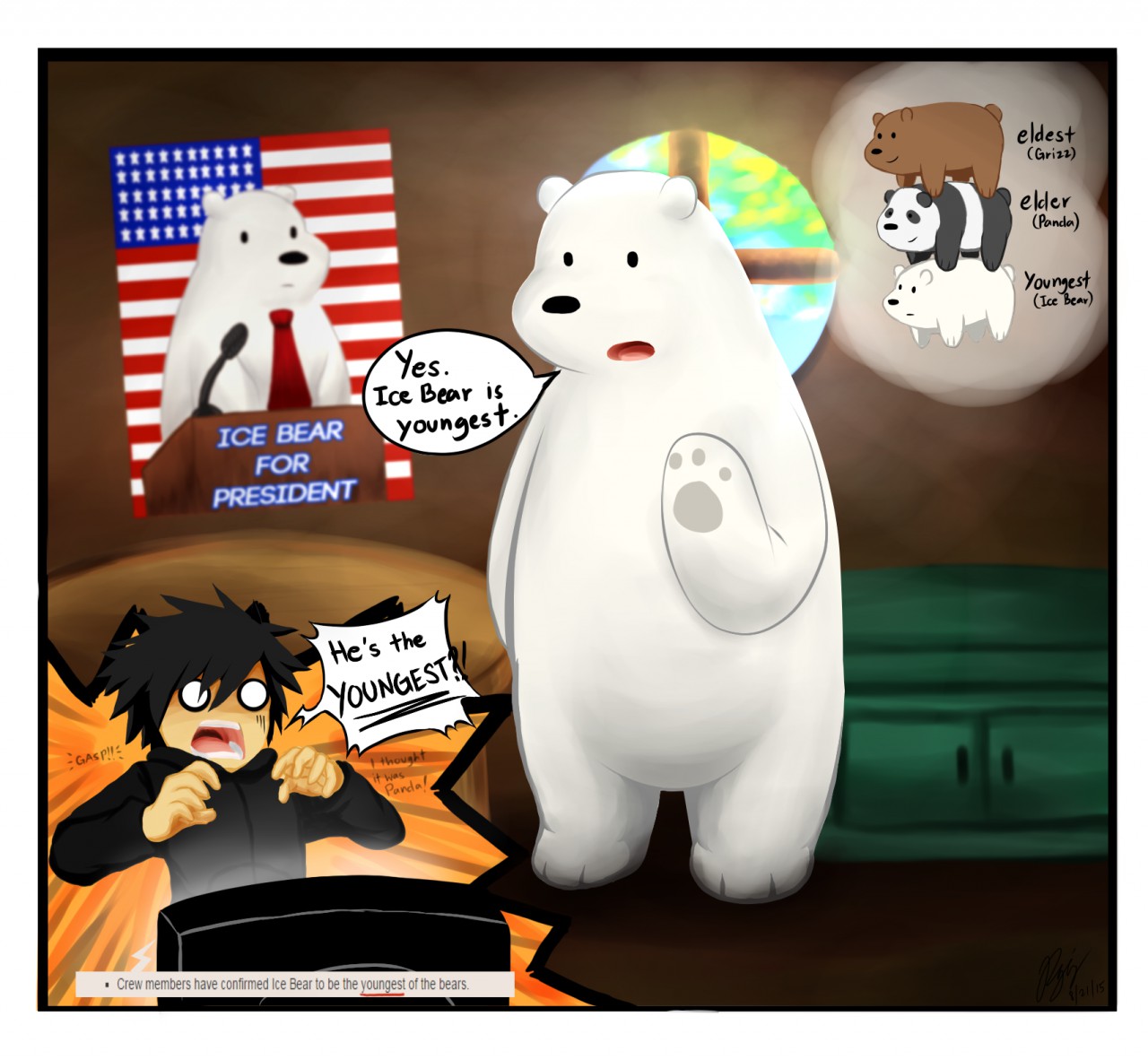 19 Facts About Grizz (We Bare Bears) 