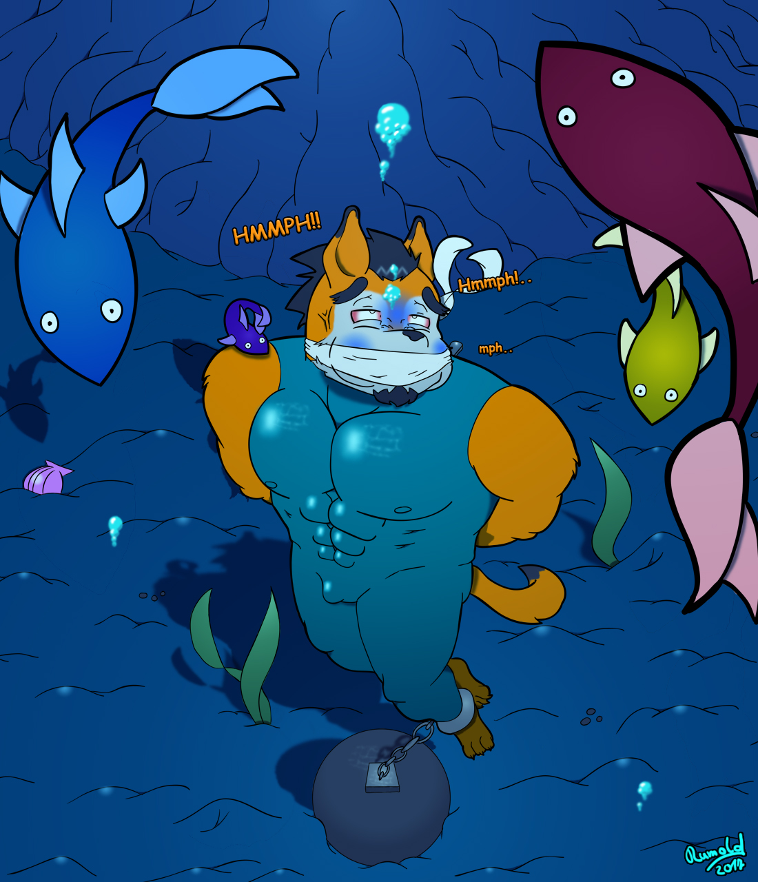 Foxttered under the Sea