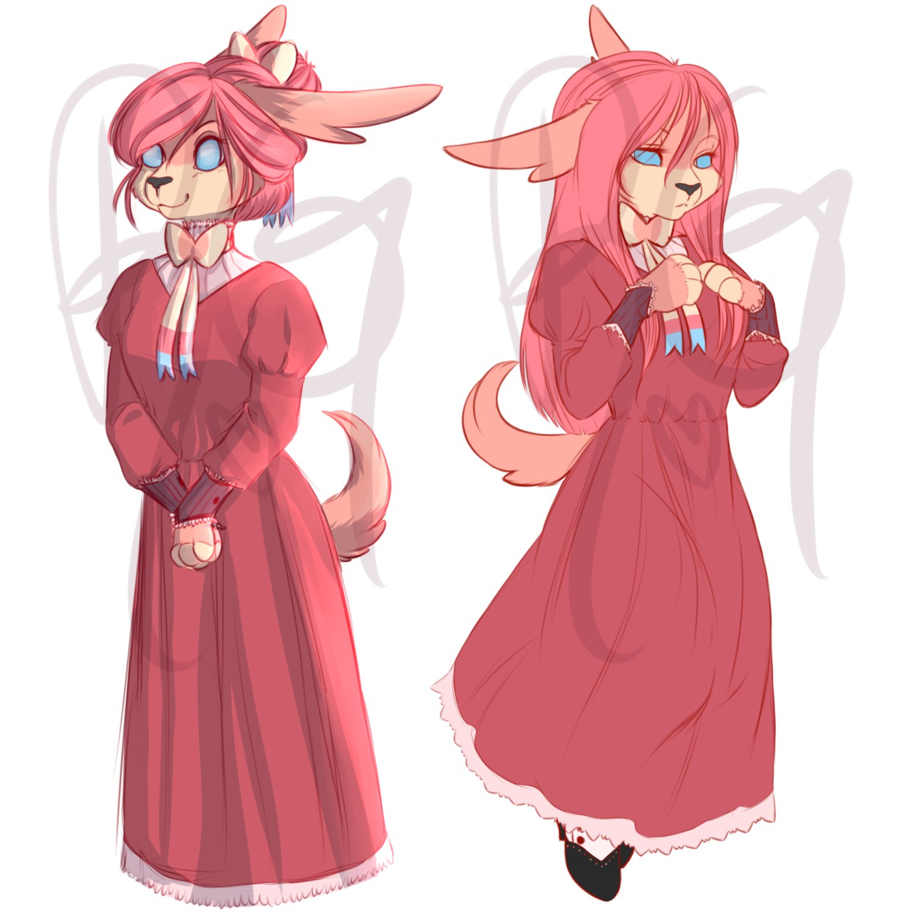 New Character: Sylvia the Sylveon by rune-guardian -- Fur Affinity [dot] net