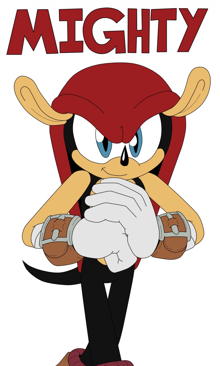 Mighty the armadillo fanart