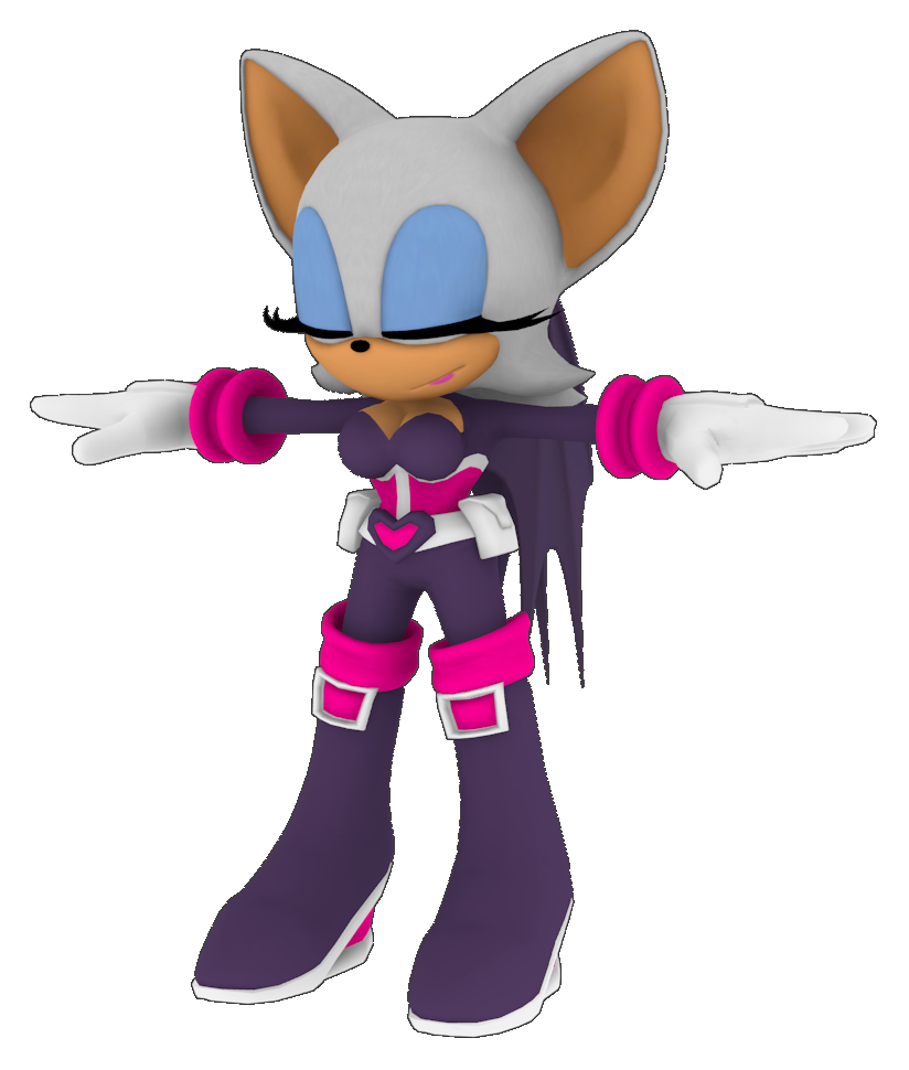 Rouge sonic heroes outfit