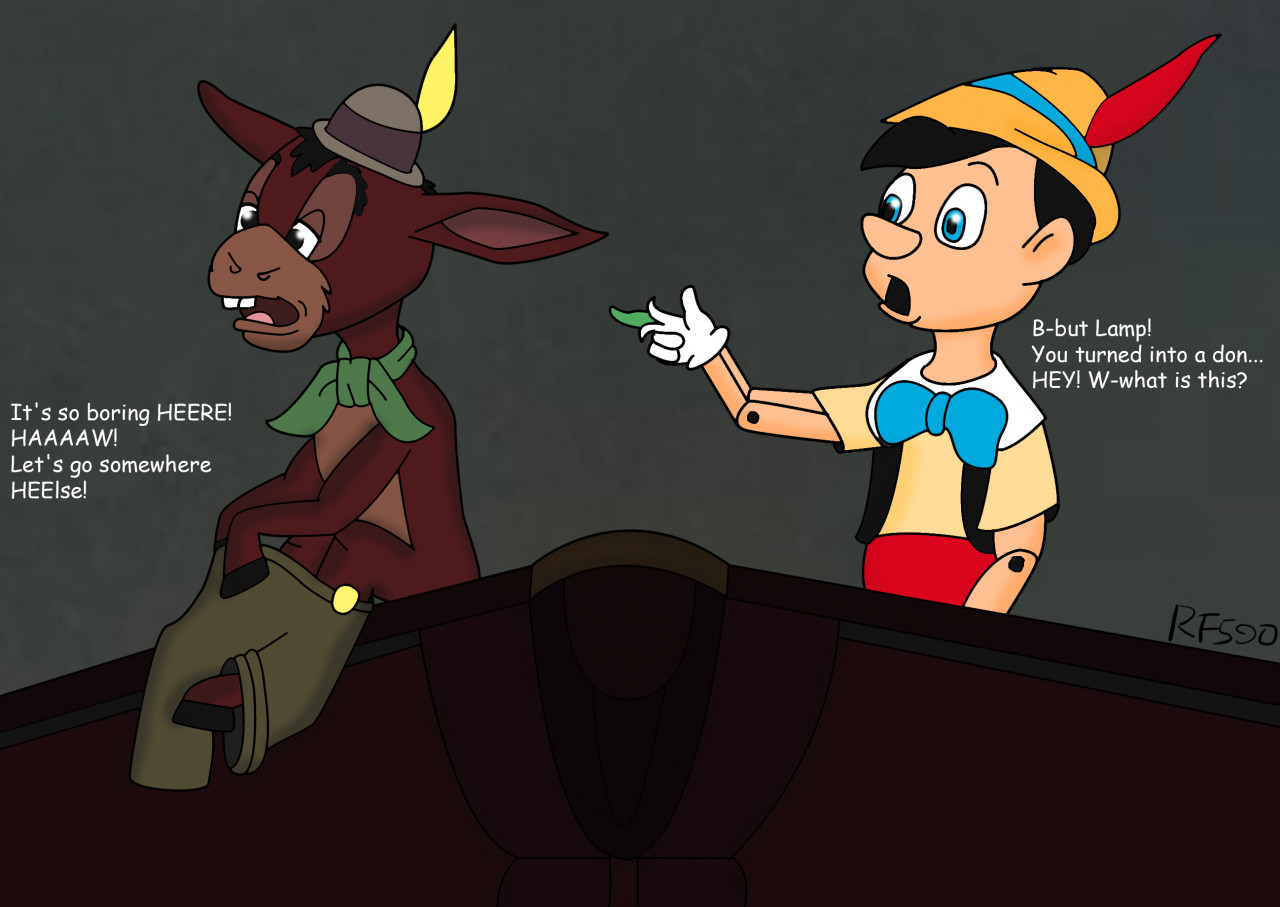 Pinocchio x lampwick