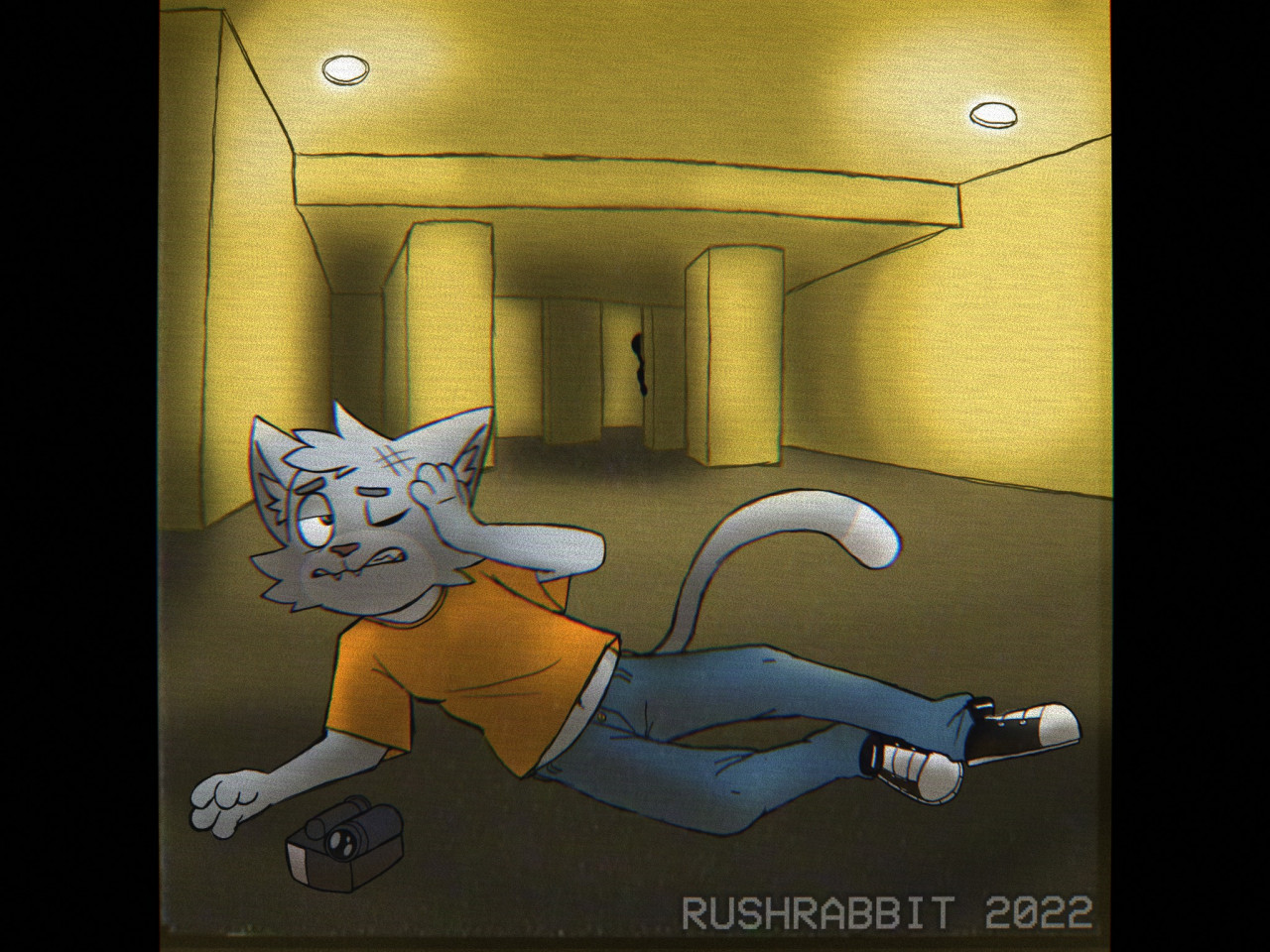 Lost in the backrooms by BRGHST -- Fur Affinity [dot] net