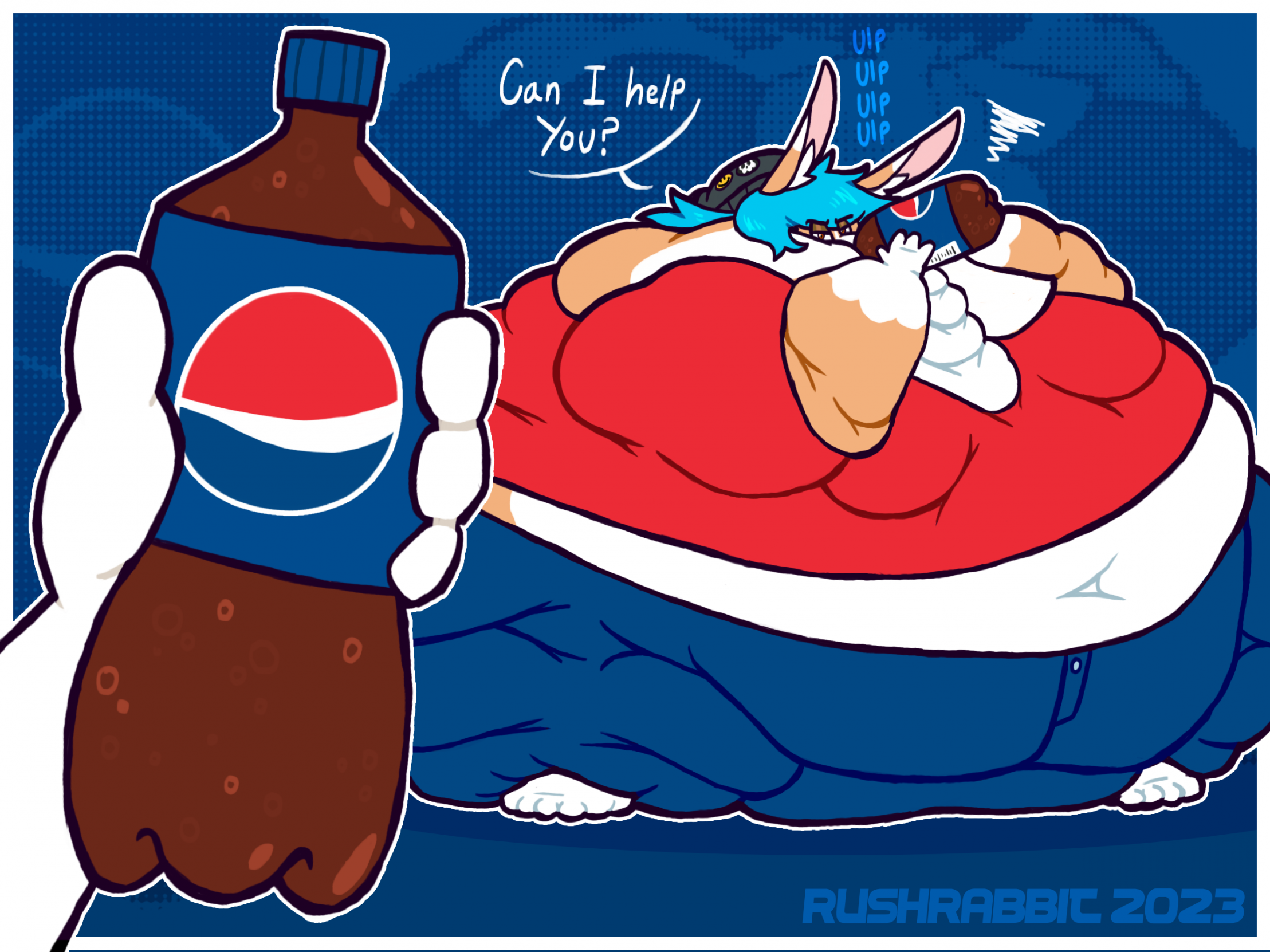 🔴Bepis🔵 by RushRabbit -- Fur Affinity [dot] net