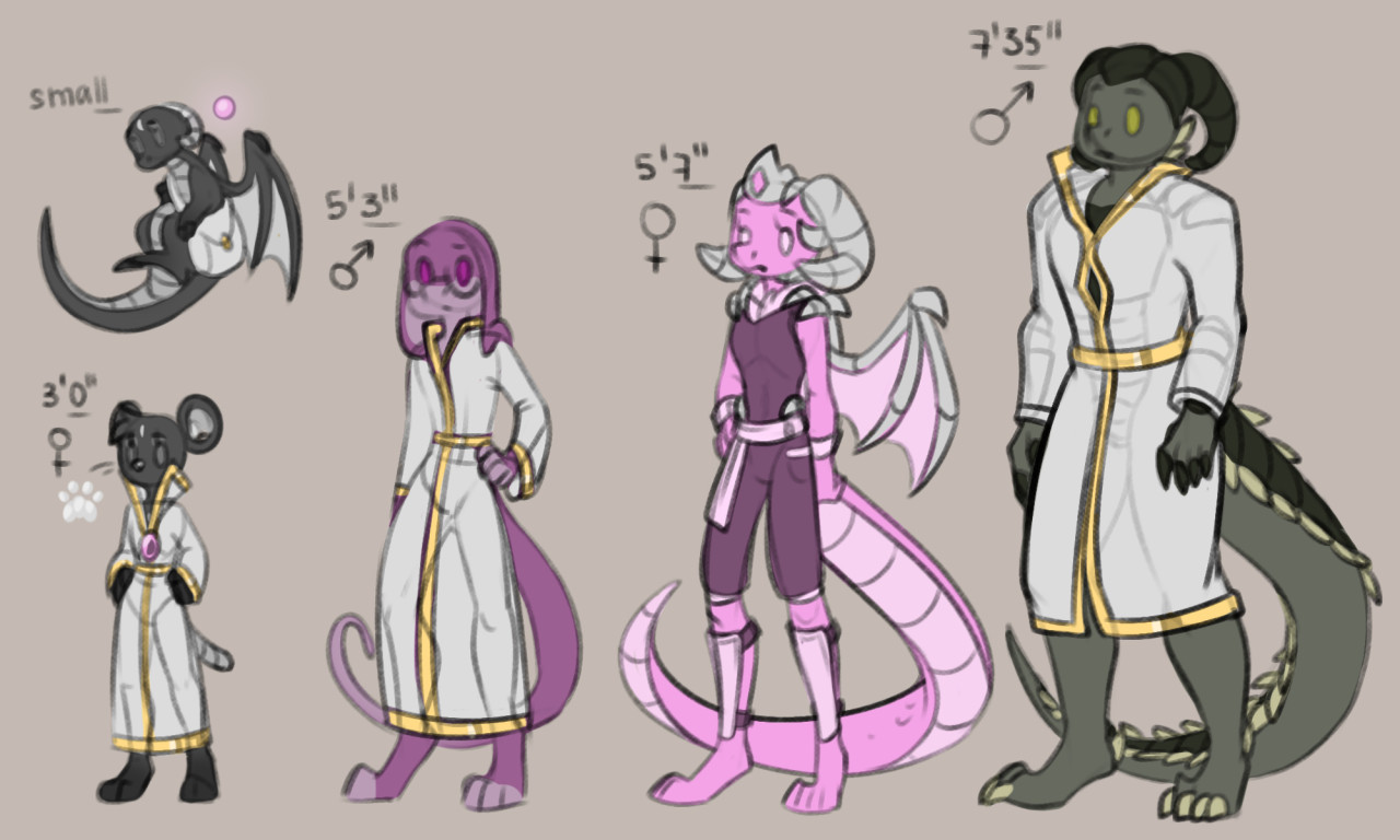 Refs for laboratory workers) by Rustica~ -- Fur Affinity [dot] net