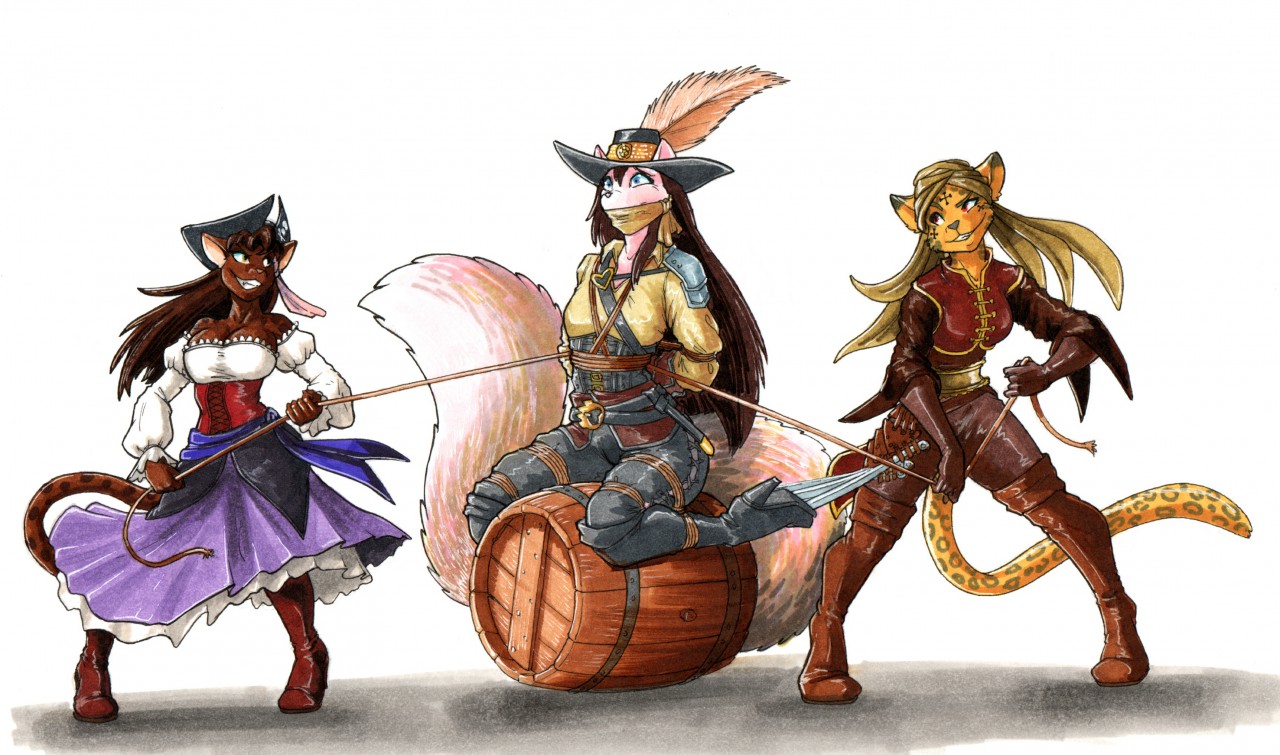 Battle For The Buccaneer by Rutgerman95 -- Fur Affinity [dot