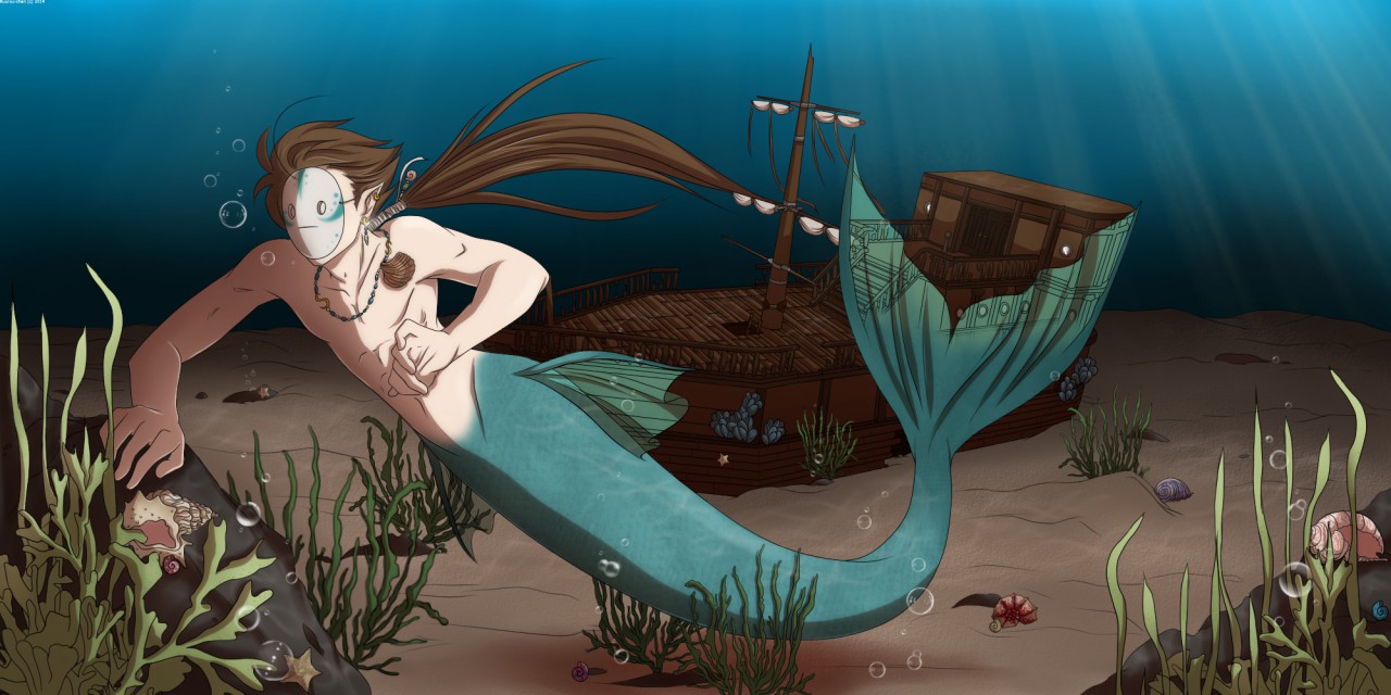 Cry ~ Merman by ruuruu-chan -- Fur Affinity [dot] net