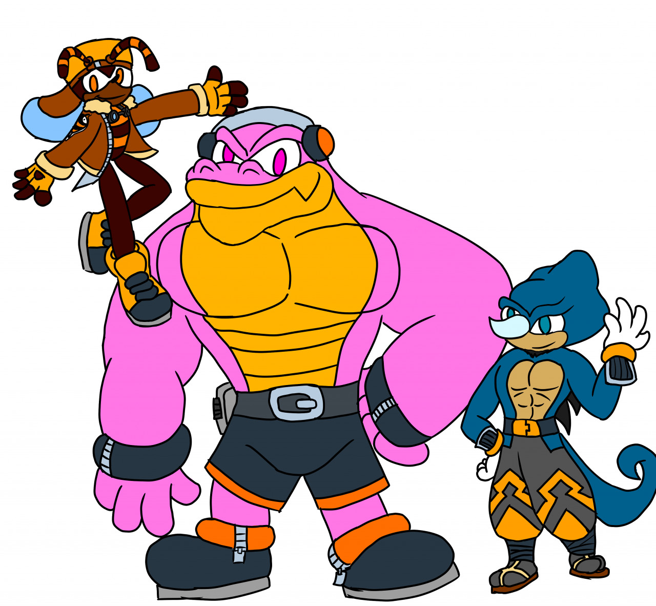 CHAOTIX KAI - A NEW ERA on X: all character redesigns for