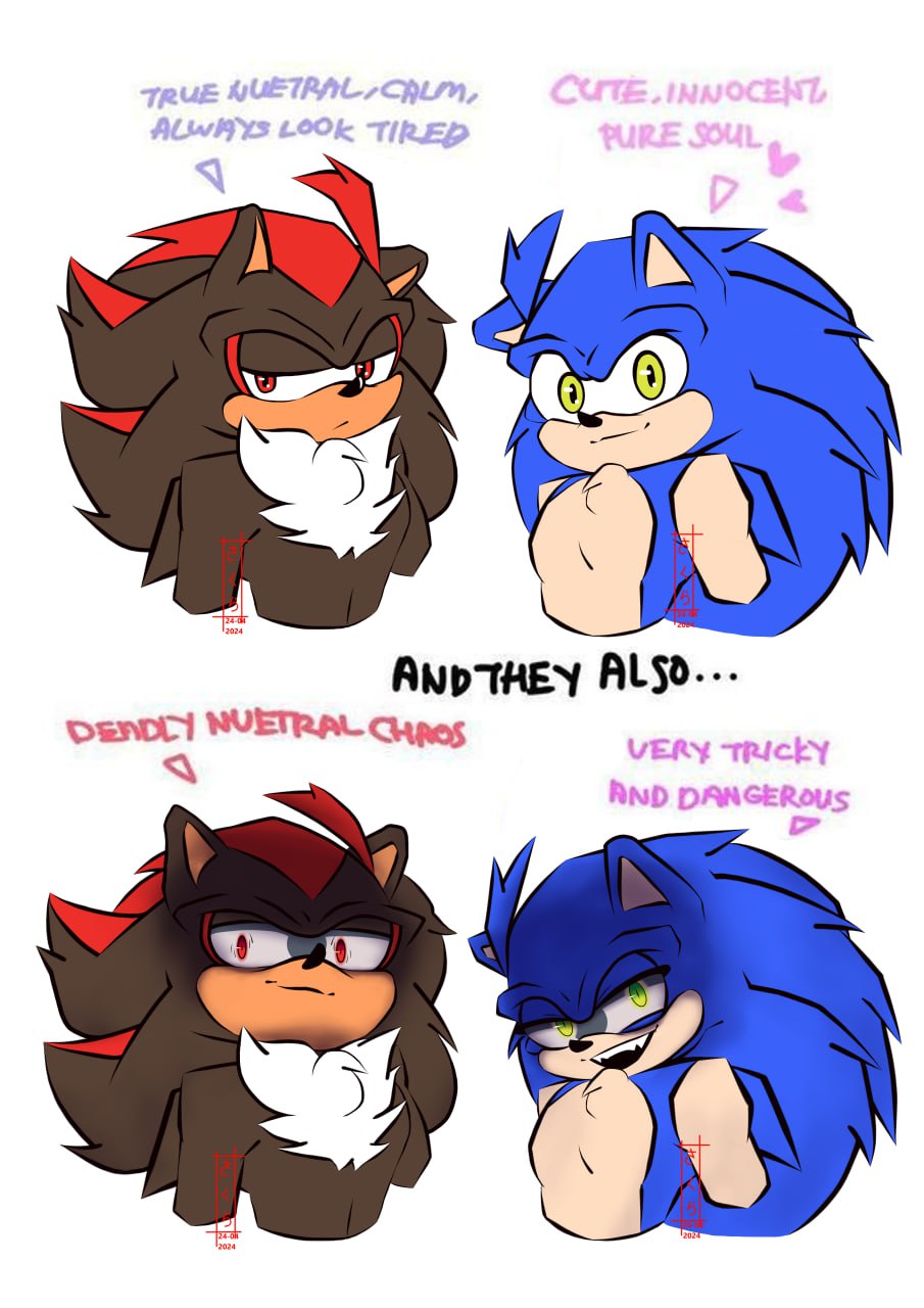 🦔And they also...🖤 (Sonadow) by Ryaliz_12 -- Fur Affinity [dot] net