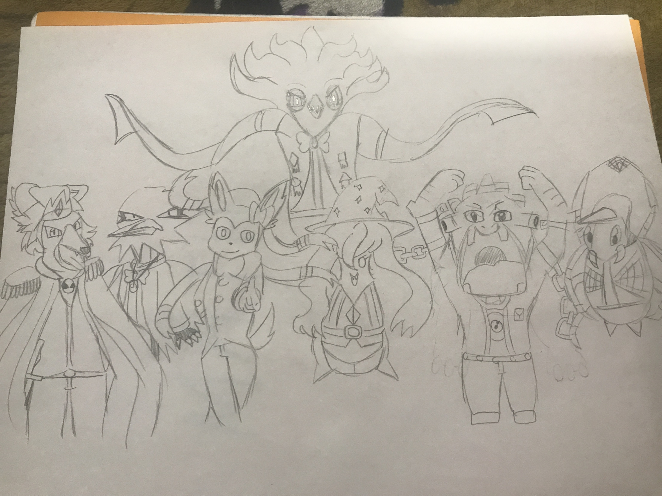 Pokémon Heroes: The Main Villains by RyanDarkWolf16 &ndash; Fur 