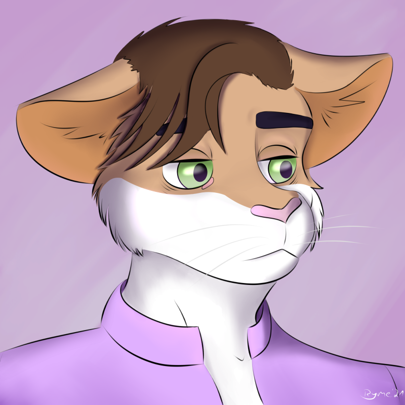 Ragdoll Cat Icon - Commission by milkyway_arts -- Fur Affinity