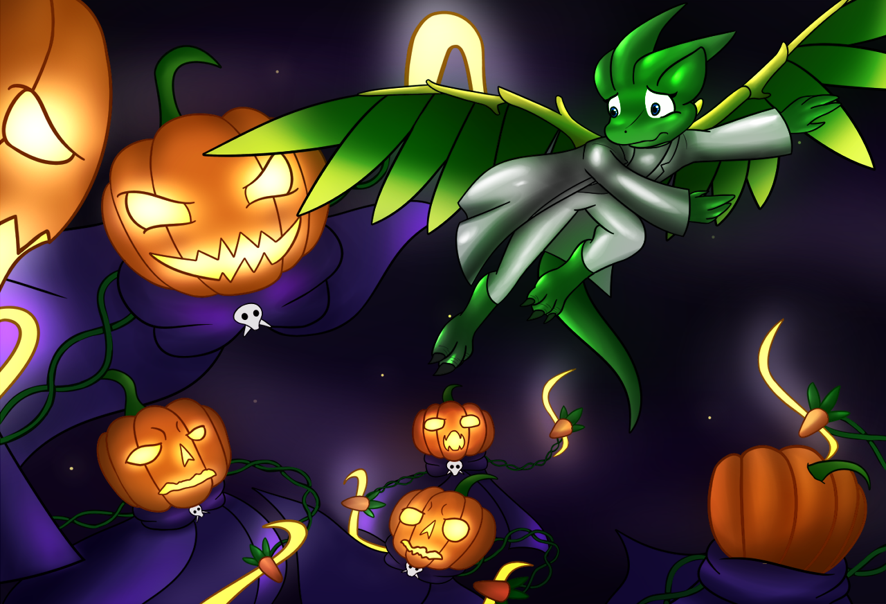 Pumpkin moon terraria