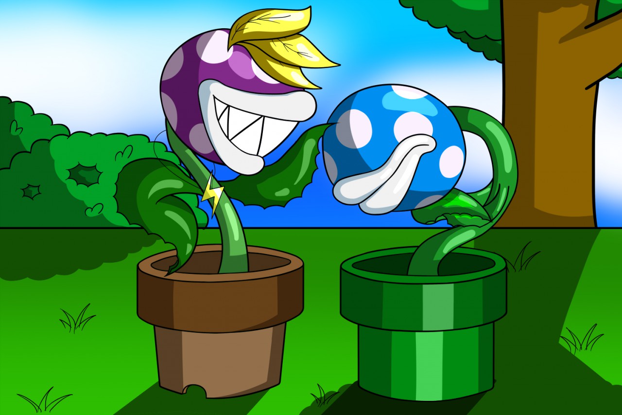 (Piranha Plant TF). 