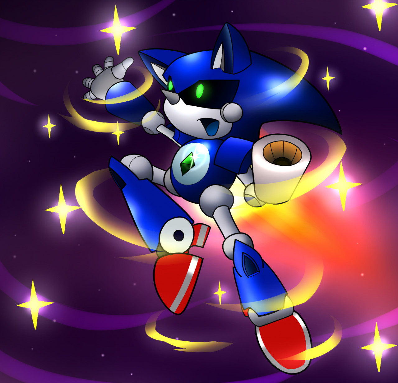 Shard metal sonic