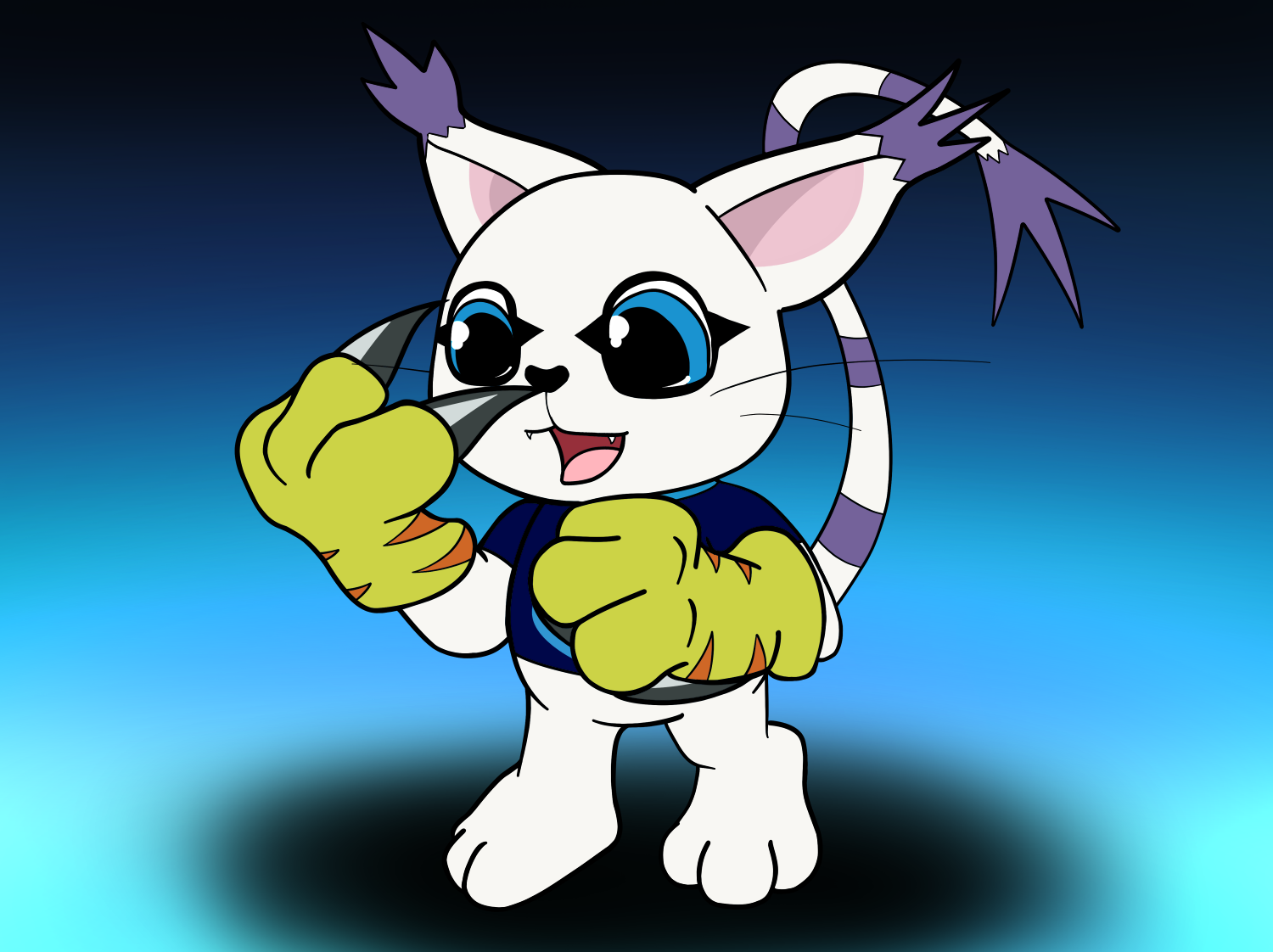 Transform Me! IV Pt. 3: Serra the Gatomon by Ryusuta -- Fur Affinity ...