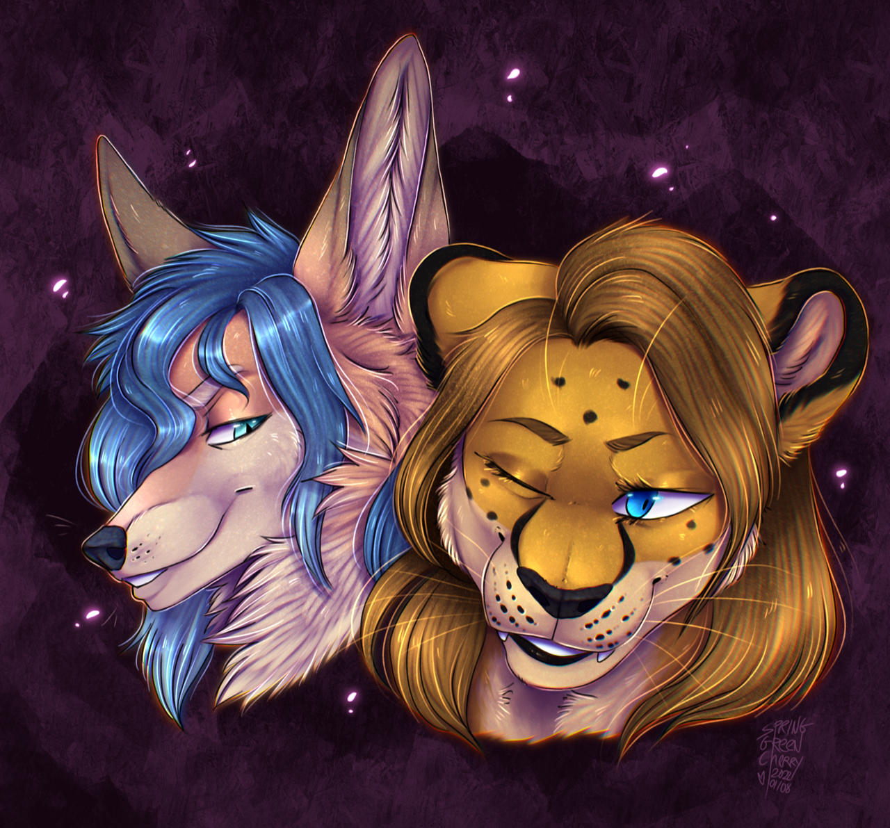 Sachat and Velkiel by Sa-chat_oc -- Fur Affinity [dot] net