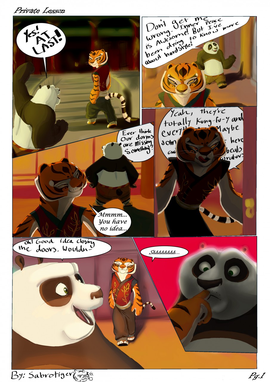 Private lesson pg.1 by sabrotiger125 -- Fur Affinity [dot] net