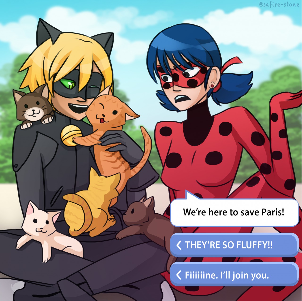 Miraculous Ladybug Episode Parody Part 2 by safire-stone -- Fur Affinity  [dot] net