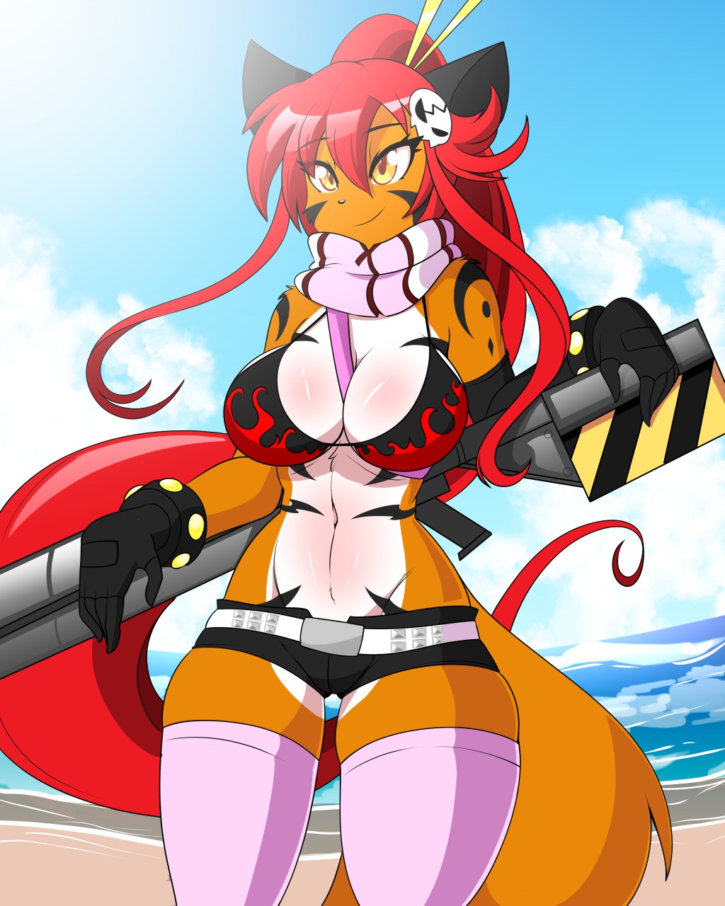 1 Yoko Littner (Gurren Lagann) Funded! by SageStrike2 -- Fur Affinity [dot]  net