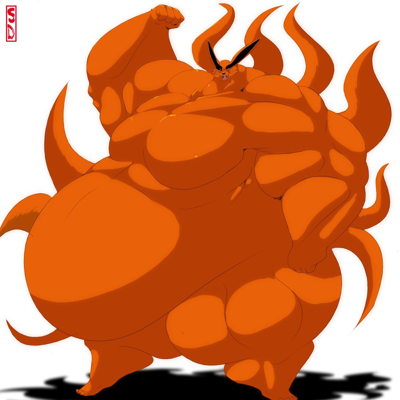 Bloodhydra Comission - Huge Kyuby 1 by saintdraconis -- Fur Affinity [dot]  net