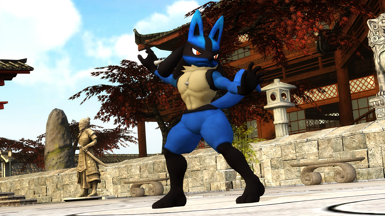 Mega lucario Wallpapers Download