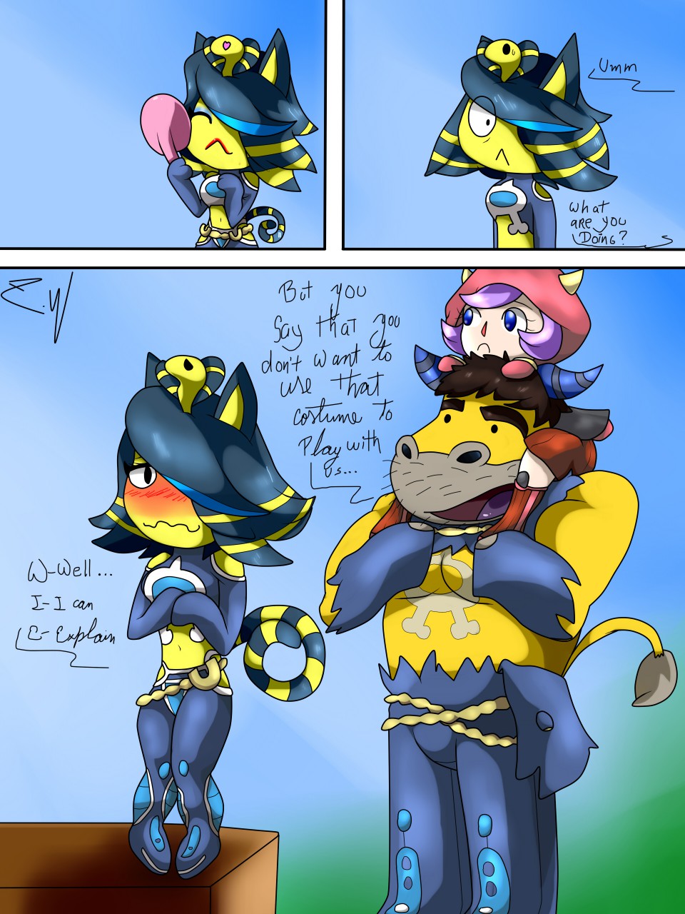 Ankha Things by Sajin_Skips -- Fur Affinity [dot] net