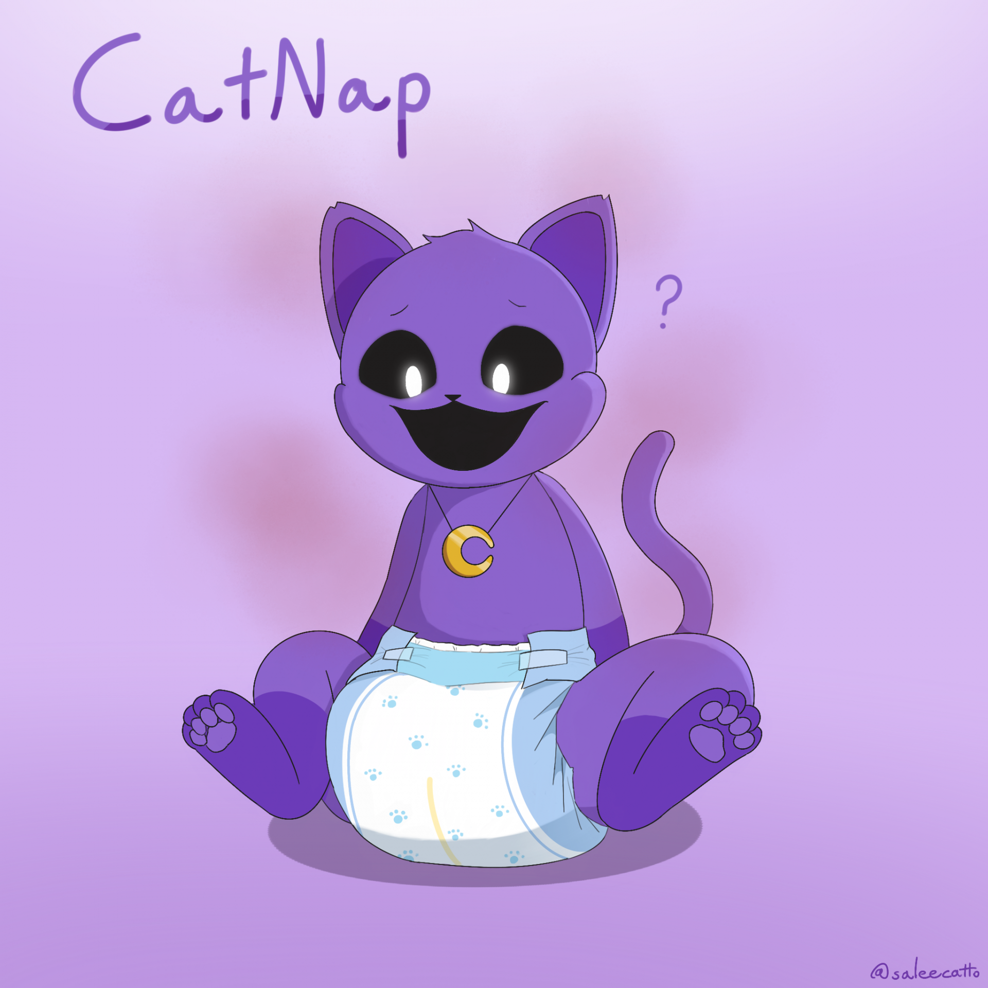 CatNap🍼 by SaleeCatto -- Fur Affinity [dot] net